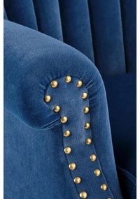 CLARUS fotel sötétkék