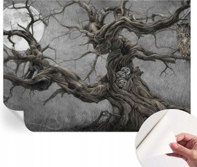 Fotótapéta Öntapadós Dekoratív tapéta Rejtélyes bagoly 208x146 cm