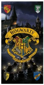 Harry Potter Sorting fürdőlepedő, strand törölköző 70x140cm