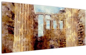 Kép - Érechthéion, Athens, görögország (120x50 cm)