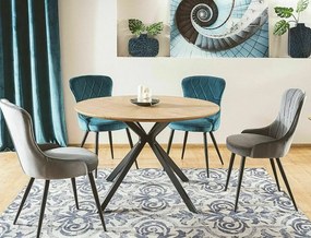 Lotus Velvet étkezőszék szürke