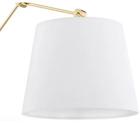 Argon 4897 - Fali lámpa ZAKYNTOS PLUS 1xE27/15W/230V fehér/arany