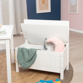 Fehér gyerek pad – Roba