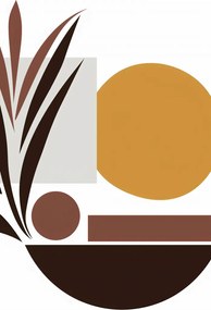 Poszter 53x81cm Növények stílusa