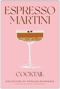 Poszterek 40x60 Ital Espresso Martini Alkoholos koktél