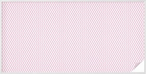 Ablakfólia Szélvédő Adatvédelem Rózsaszín cikk-cakk 200x100 cm