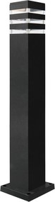 POLUX 316189 TEKSAS Modern Kültéri Állólámpa Grafit E27 IP44