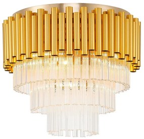 Zuma Line 20149CM - Mennyezeti lámpa PRIMA 4xE14/40W/230V arany