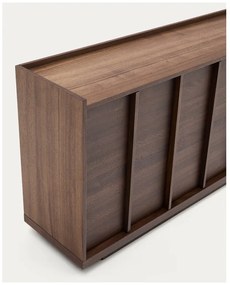 Barna komód diófa dekorral 200x80x45 cm Onix – Kave Home