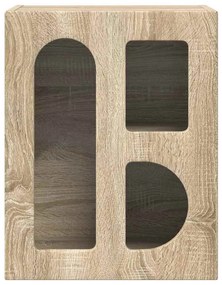 vidaXL Éjjeli asztal Sonoma tölgy 40 x 35 x 50 cm Faanyag