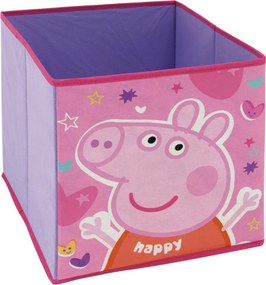 Peppa malac Happy játéktároló 31×31×31 cm