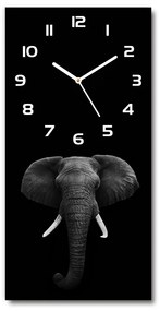 Négyszögletes fali üvegóra Afrikai elefánt pl_zsp_30x60_f_49228540