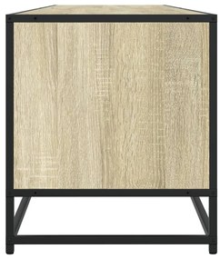 sonoma tölgy színű szerelt fa TV-szekrény 180 x 40 x 46 cm