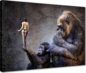 Vászonkép 40x30 Csinos nők Csajok Nagymamák