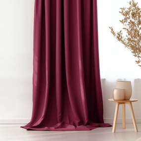 Goldea rongo dekoratív drapéria - bordó 140x145 cm