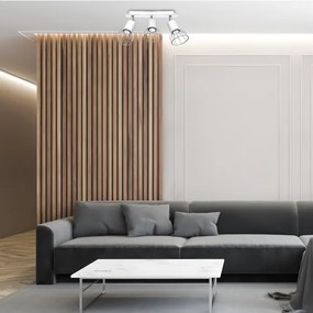 Spotlámpa DANTE 3xGU10/25W/230V fehér/fényezett króm