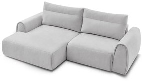 Világosszürke sarokkanapé Aden – Bobochic Paris