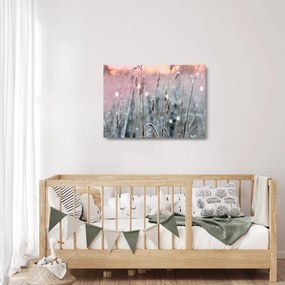 Üveg kép - Téli táj (70x50 cm)