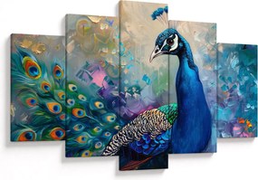 Kép - Festmény egy páva (150x105 cm)