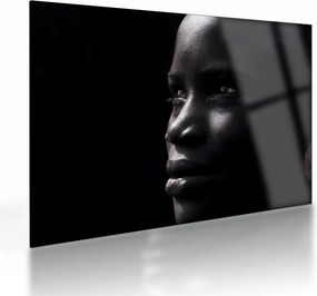 Kép - Afrikai nő (üvegen) (70x50 cm)