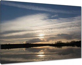 Vászonkép 100x70 Naplemente