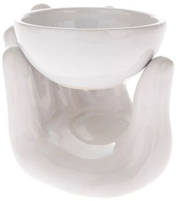 Posture fehér kerámia aromalámpa - Dakls