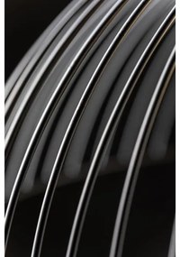 Lámpa Mennyezeti lámpatest RETO 1,4137,AC220-240V,50/60Hz,1*E27,IP20,átmérő 40CM,egyes,fekete