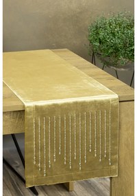 Royal3 bársony asztali futó Arany 35x220 cm