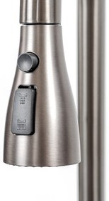 Catania multifunkciós rozsdamentes mosogató digitális csapteleppel