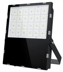 LED reflektor , kültéri , 400w , természetes fehér , 170 lm/w , Philips chip , slim , fekete , IP66 ,  5 év garancia , LEDISSIMO TECHNICAL