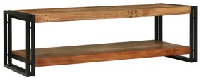 Dohányzóasztal 120x50x38 cm Tömör akácfából
