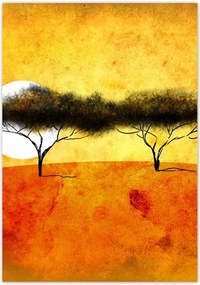 Poszterek 70x100 Esti tájkép