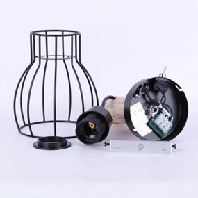 Globo 15326NW - Fali lámpa MINA 1xE27/40W/230V