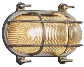 NORDLUX Helford kültéri fali lámpa, nikkel, E27, max. 12,5W, 49031055