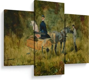Kép - Henri de Toulouse-Lautrec, The Trap, reprodukciók (90x60 cm)