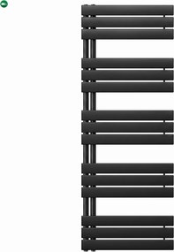 Solaro Design törölközőszárító radiátor 1600x600 mm fekete
