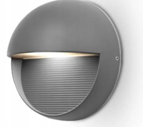 Rendes Erős 7W-OS Led Fali Lámpa 16x16 Ranex Alumínium 300 lmn