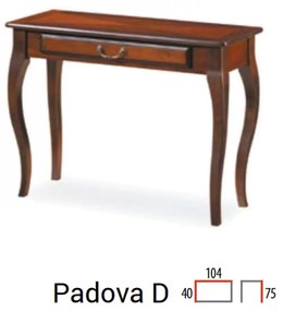 Padova D Konzolasztal Sötét dió