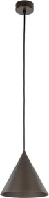 TK LIGHTING 10073 CONO Modern Függesztett Lámpa Barna E27 IP20