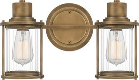 Quoizel Riggs QZ-RIGGS2-BATH-WS Fali lámpa 2x40W/E27 IP44