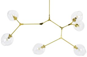 King Home SPLIT GOLD XCP8085-6.BRASS Függőlámpa 6x40W/E27 IP20