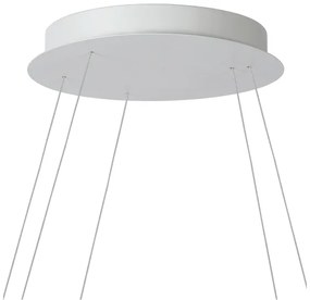 Lucide 46402/99/31 - LED Dimmelhető csillár zsinóron TRINITI LED/136W/230V fehér