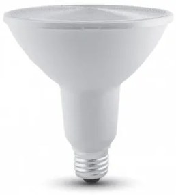 LED lámpa , égő , spot , E27 foglalat , PAR38 , 15 Watt , meleg fehér , IP65
