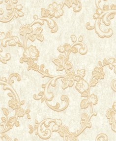 Vinyl fali tapéta Flizelin Dísz Glamour Bézs Fényes