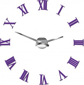 Római számokkal díszített, öntapadós falióra - ROOLIND