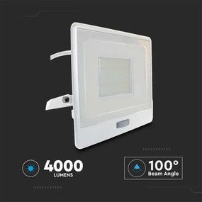 LED Reflektor érzékelővel LED/50W/230V 4000K IP65 fehér