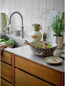 Kék kerámia tál ø 28 cm Hezha – Bloomingville