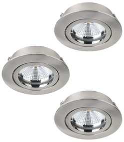 Eglo 95359 - SET 3x LED Beépíthető lámpa TEDO 3xGU10-LED/5W/230V