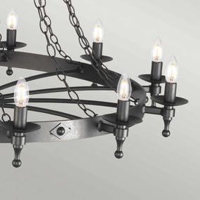 Elstead Lighting WARWICK WR18-GRAPHITE Csillár 18x60W/E14