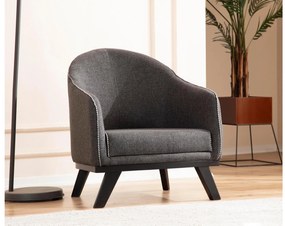 Fotel Leanardi (antracit + fekete). 1106516